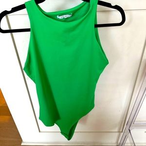 Green bodysuit